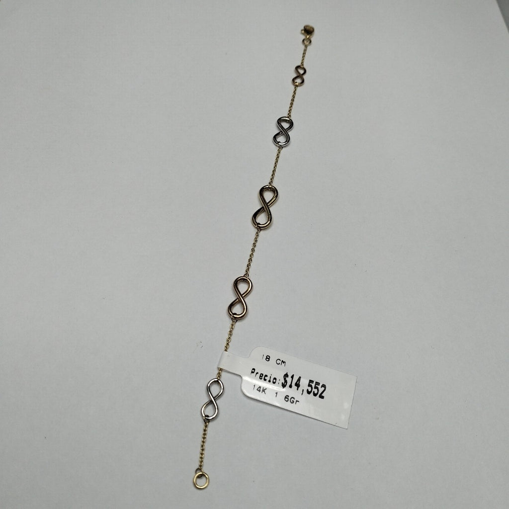 PULSERAS DAMA ORO 14K 1.6 (NUEVO)
