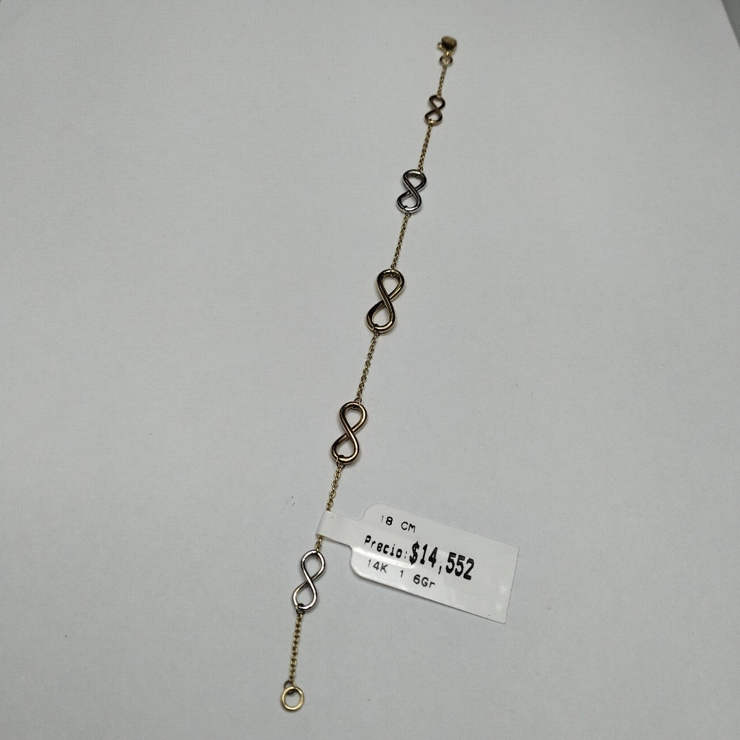 PULSERAS DAMA ORO 14K 1.6 (NUEVO)