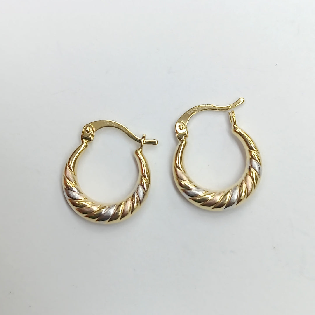 ARRACADAS ORO 14K 1.1 (NUEVO)
