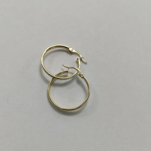 ARRACADAS ORO 14K 1.5 (NUEVO)