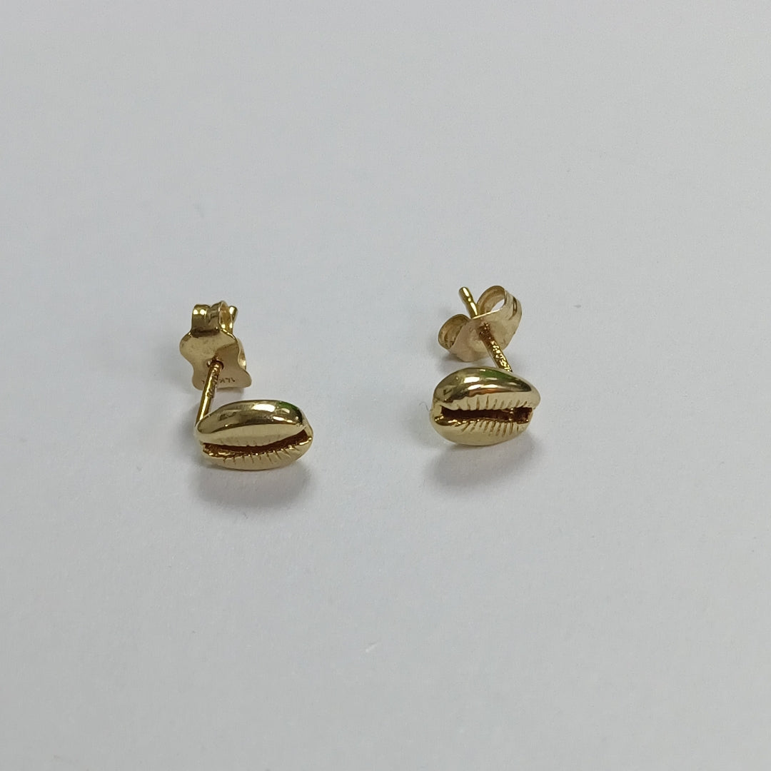ARETES PAR ORO 14 K 1 GRMS (SEMINUEVO)