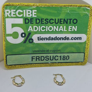 ARRACADAS ORO 14K 1.2 (NUEVO)