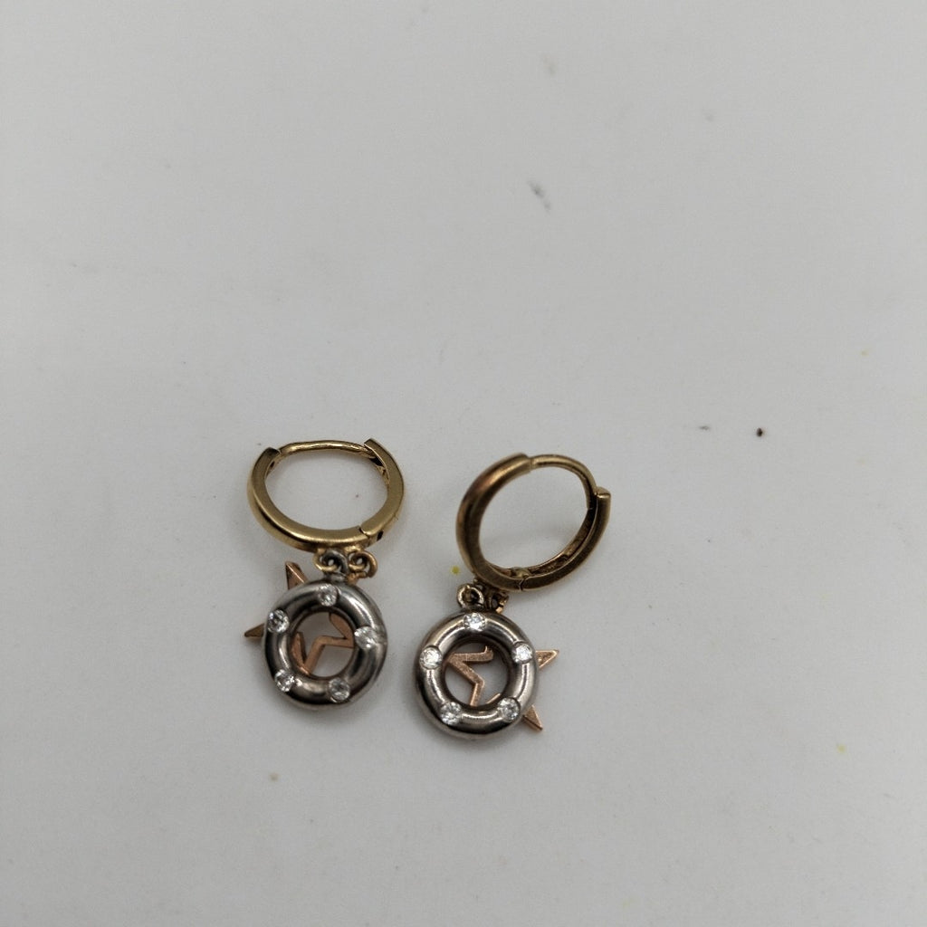 ARRACADAS PAR ORO 14 K 2.5 GRMS (SEMINUEVO)