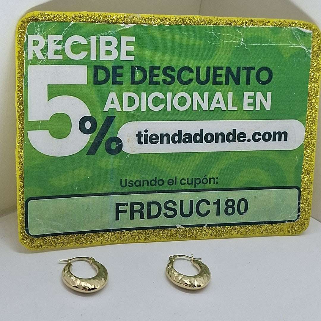 ARRACADAS ORO 14K 2 (NUEVO)