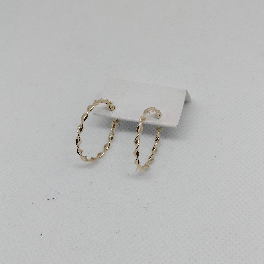 ARRACADAS ORO 14K 1.5 (NUEVO)