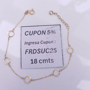PULSERAS DAMA ORO 14K 0.9 (NUEVO)