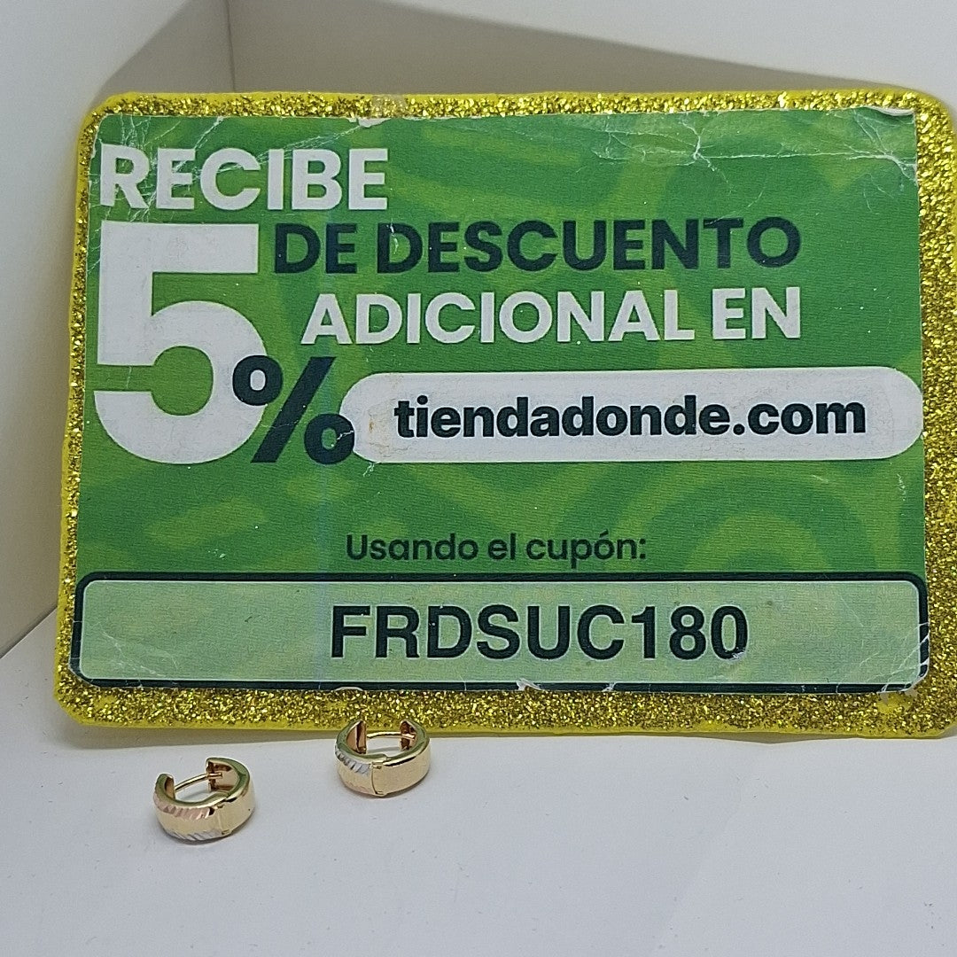 HUGGIES ORO 14K 1.6 (NUEVO)