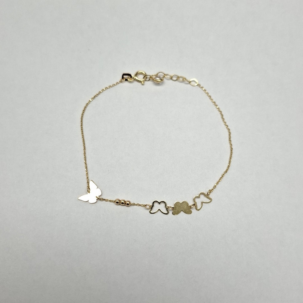 PULSERAS DAMA ORO 14K 1.1 (NUEVO)