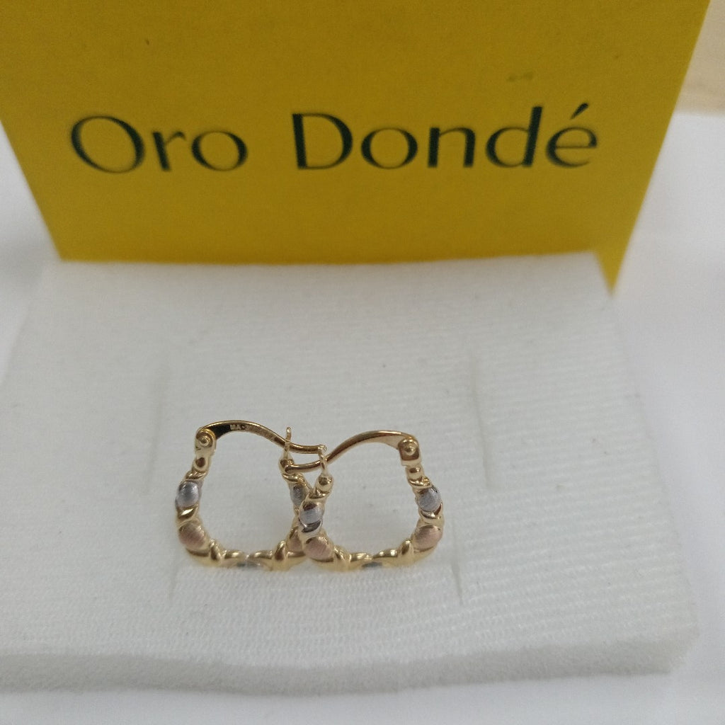 ARRACADAS ORO 14K 1.1 (NUEVO)