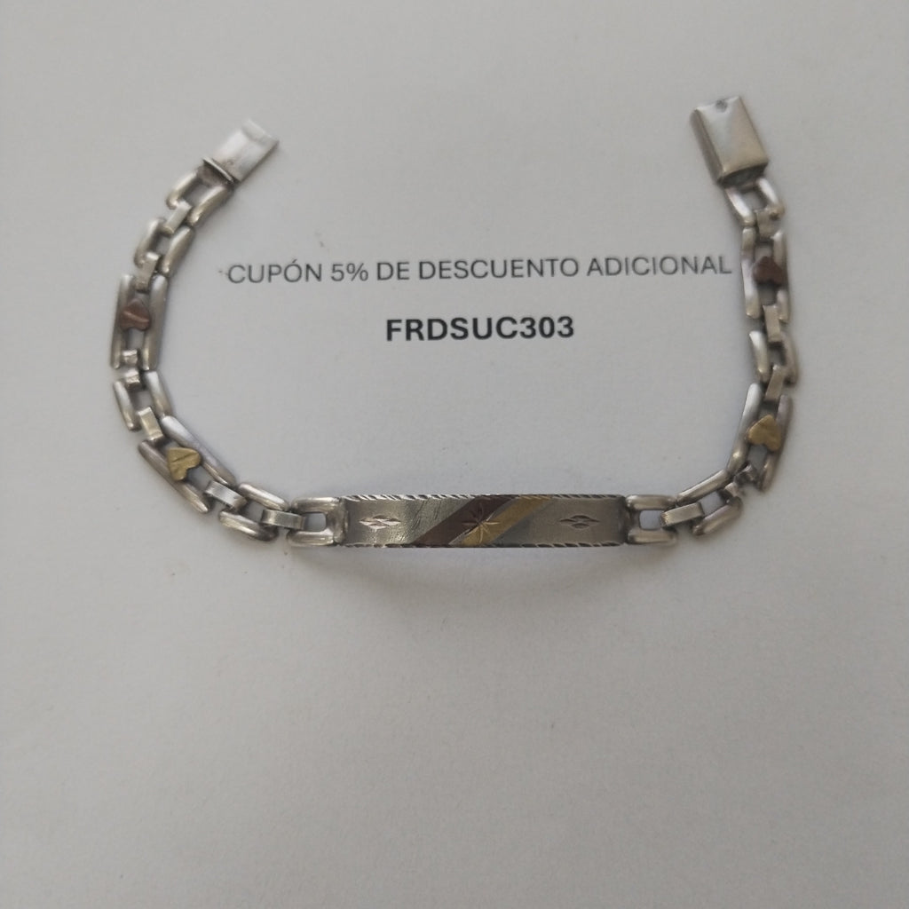 BRAZALETE PLATA 6.6 GRMS (SEMINUEVO)