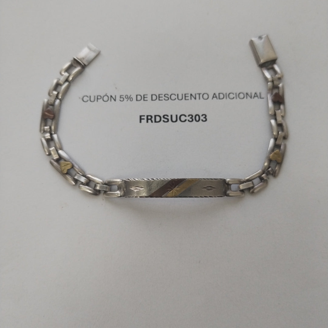 BRAZALETE PLATA 6.6 GRMS (SEMINUEVO)