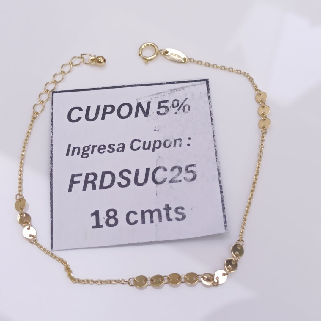 PULSERAS DAMA ORO 14K 1 (NUEVO)