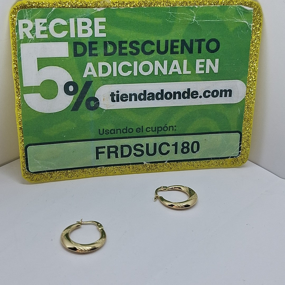 ARRACADAS ORO 14K 1.8 (NUEVO)