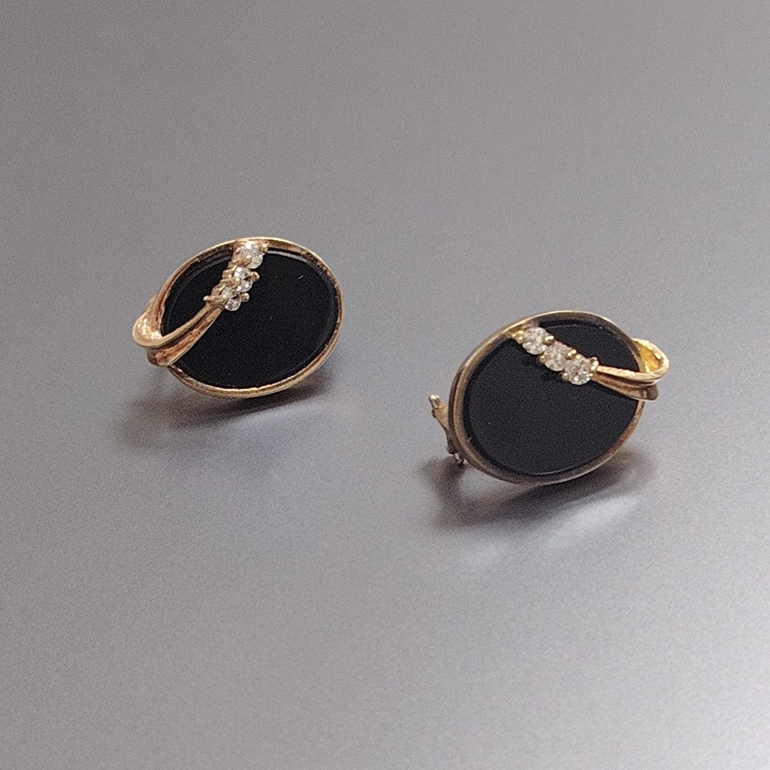 ARETES PAR ORO 14 K 6.2 GRMS (SEMINUEVO)