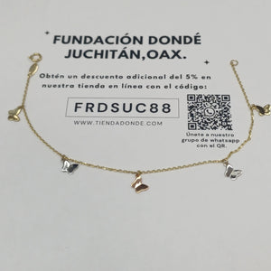 PULSERAS DAMA ORO 14K 1.5 (NUEVO)