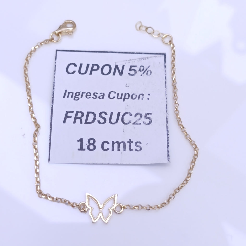 PULSERAS DAMA ORO 14K 1.3 (NUEVO)