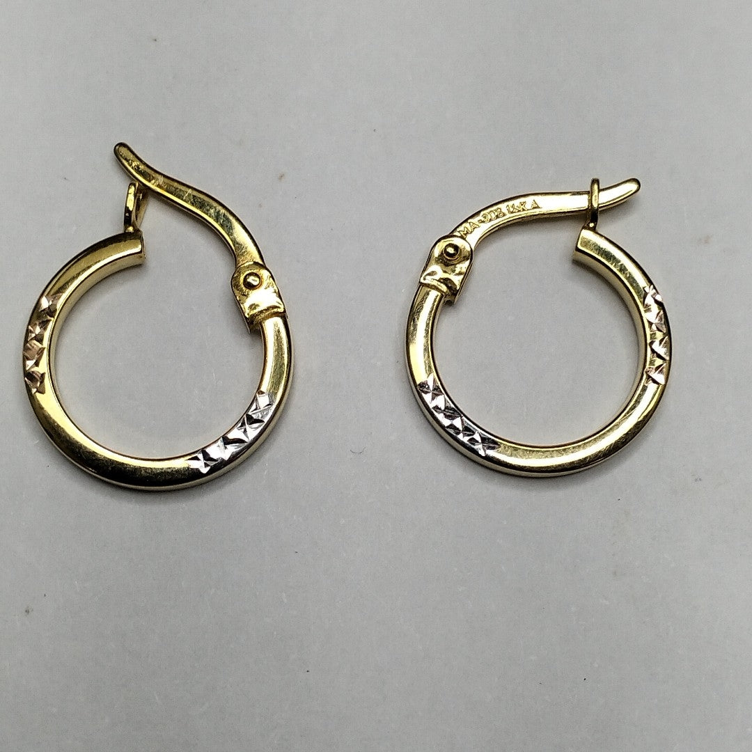 ARRACADAS ORO 14K 0.8 (NUEVO)
