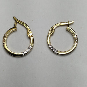ARRACADAS ORO 14K 0.8 (NUEVO)