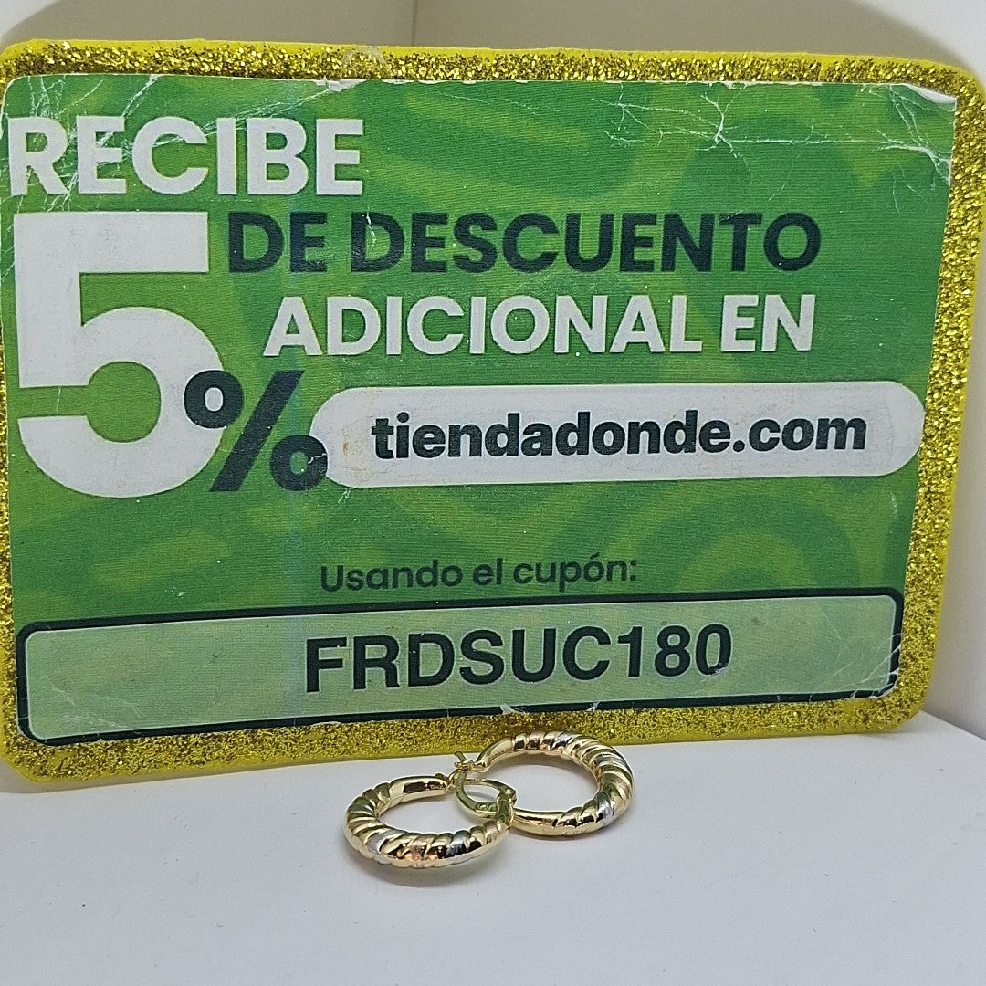 ARRACADAS ORO 14K 1.9 (NUEVO)