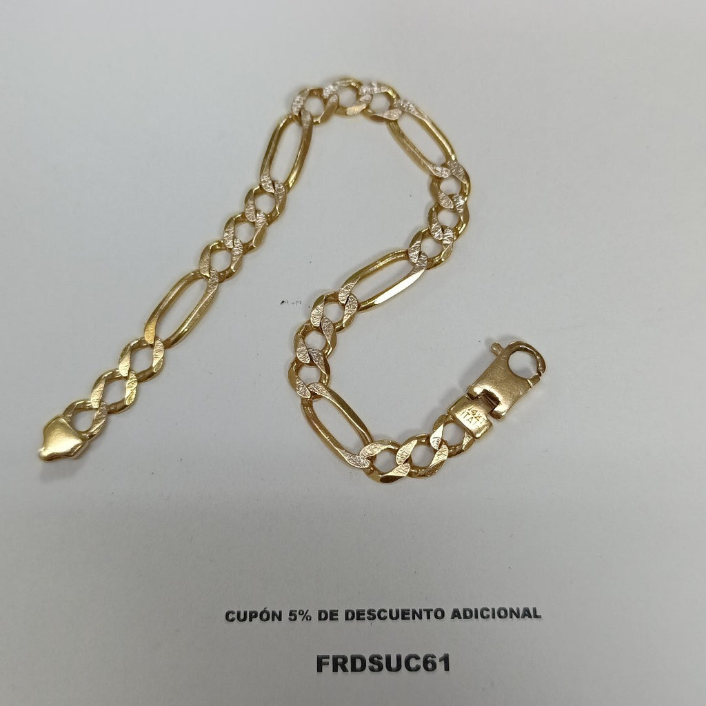 PULSERA ORO 14 K 19.3 GRMS (SEMINUEVO)