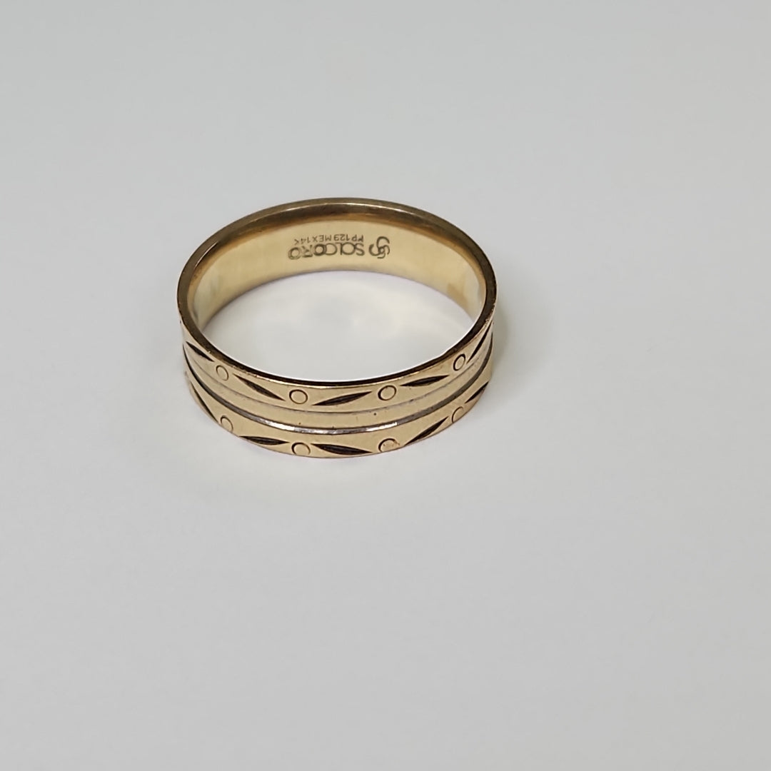 ARGOLLA ORO 14 K 2.7 GRMS (SEMINUEVO)