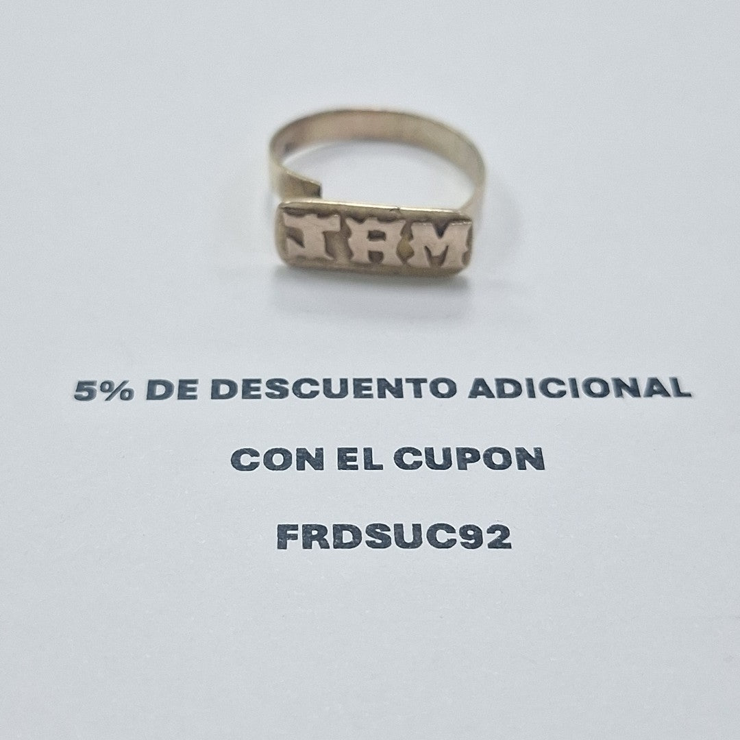 ANILLITO ORO 8 K 2.3 GRMS (SEMINUEVO)