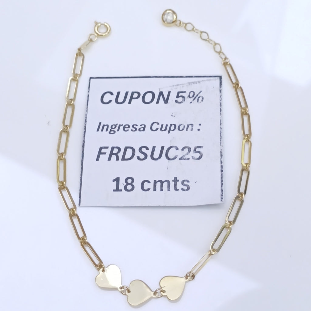 PULSERAS DAMA ORO 14K 1.8 (NUEVO)