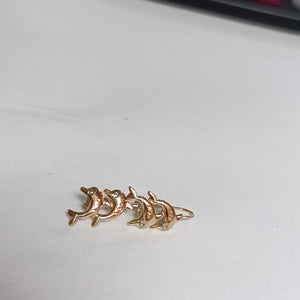 ARETES PAR ORO 10 K 1.1 GRMS (SEMINUEVO)