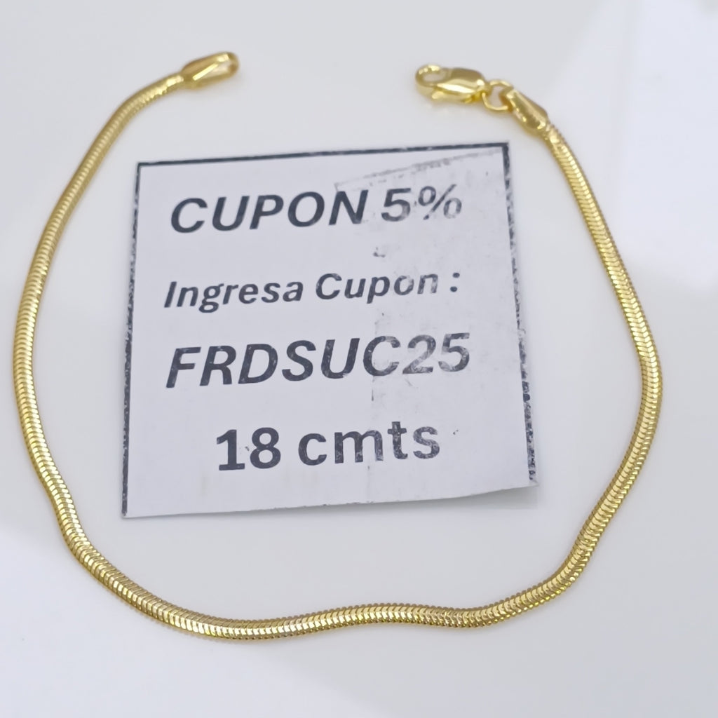 PULSERAS DAMA ORO 14K 1.9 (NUEVO)