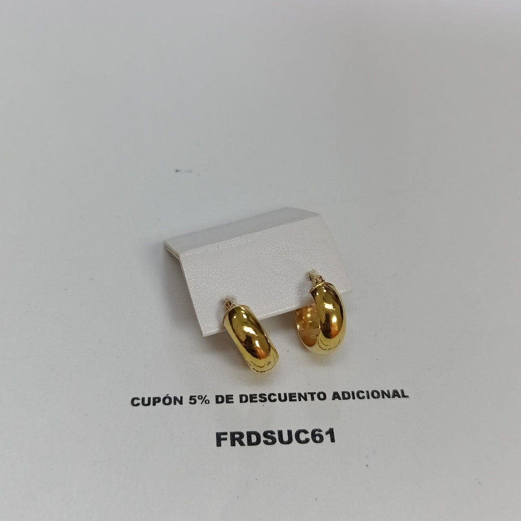 ARRACADAS PAR ORO 10 K 1,60 GRMS (SEMINUEVO)