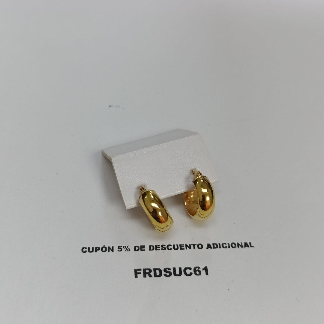 ARRACADAS PAR ORO 10 K 1,60 GRMS (SEMINUEVO)
