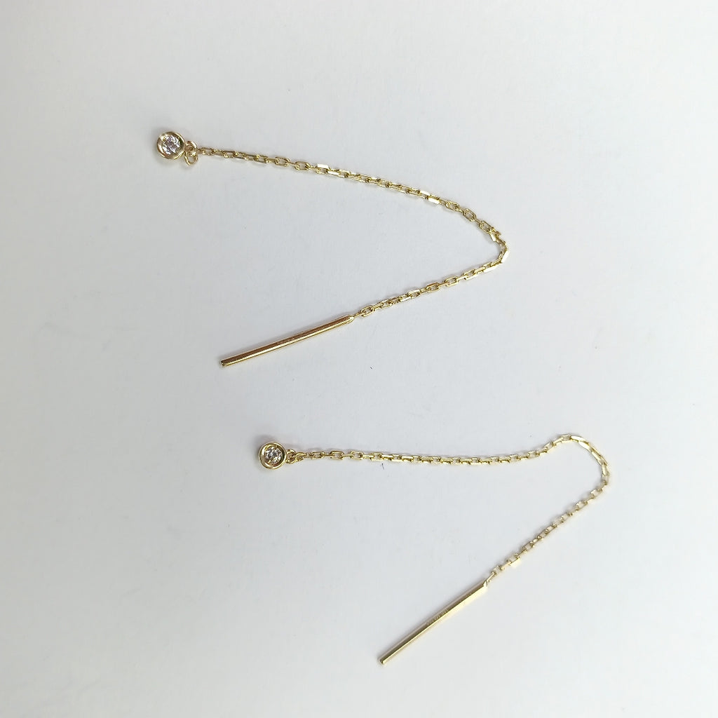 BROQUELES ORO 14K 0.9 (NUEVO)