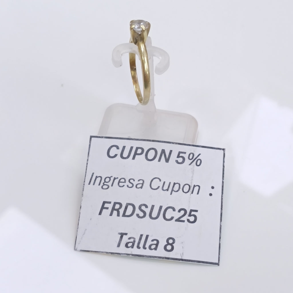 ANILLITO ORO 14 K 2.2 GRMS (SEMINUEVO)