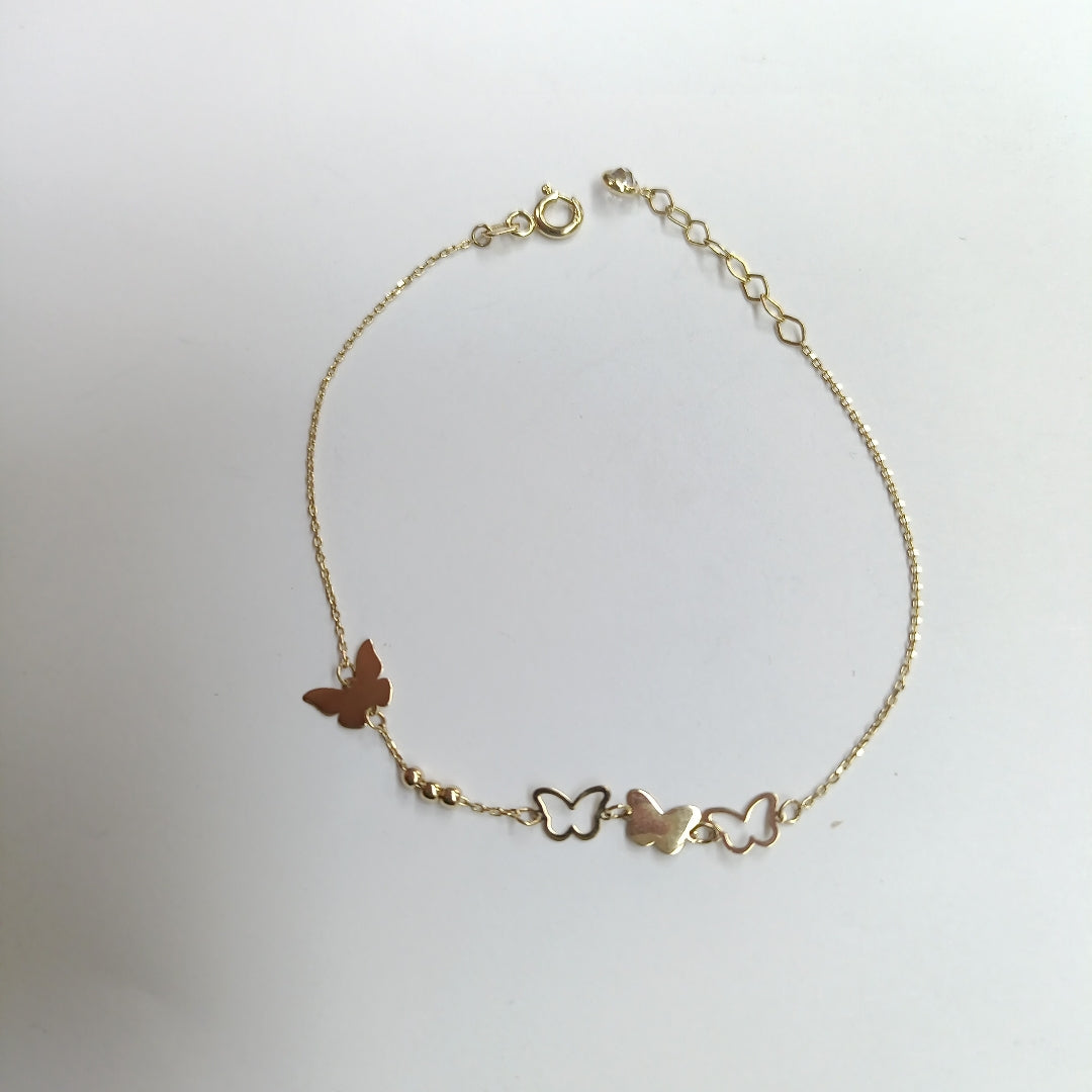 PULSERAS DAMA ORO 14K 1.1 (NUEVO)