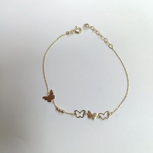 PULSERAS DAMA ORO 14K 1.1 (NUEVO)