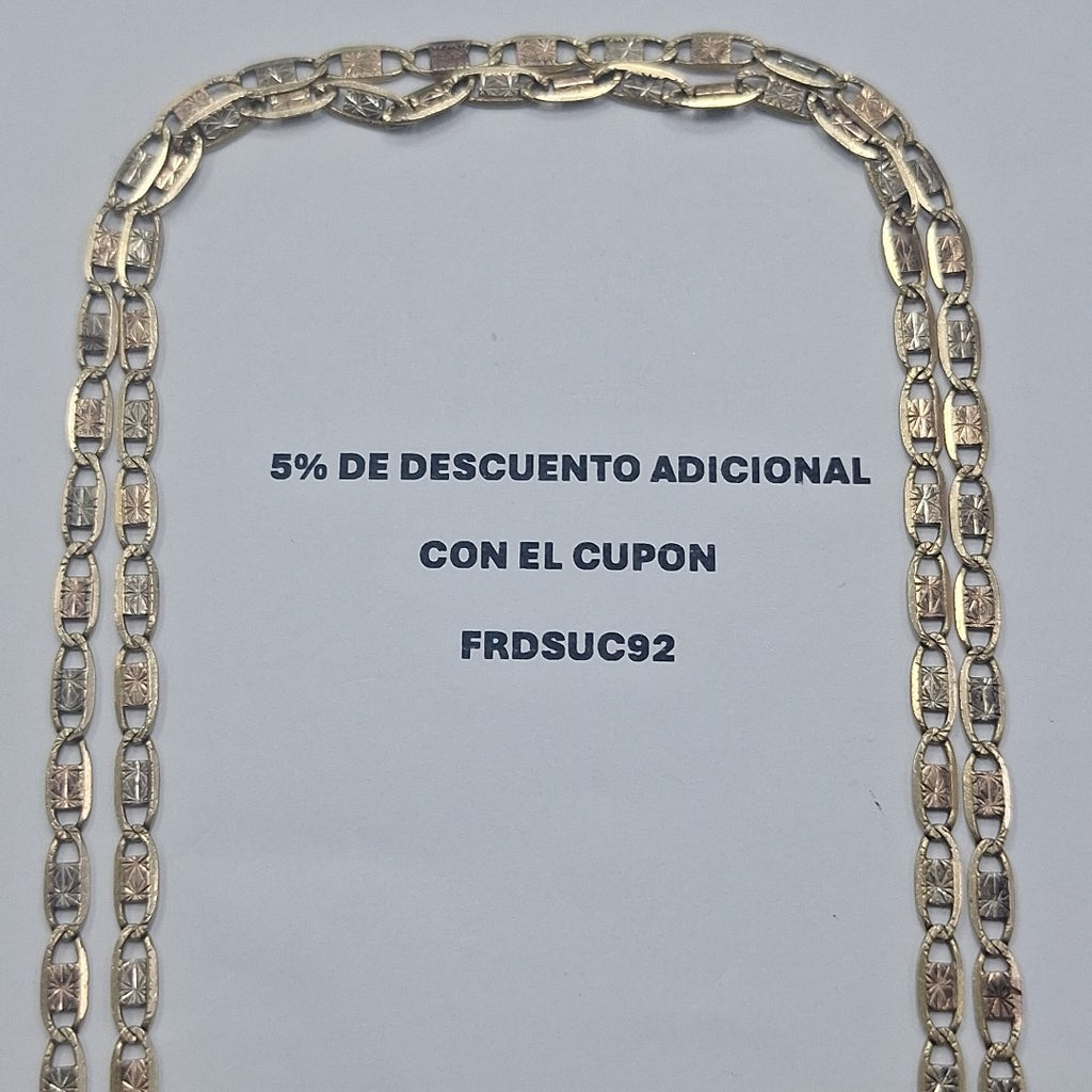 CADENA ORO 10 K 12,40 GRMS (SEMINUEVO)