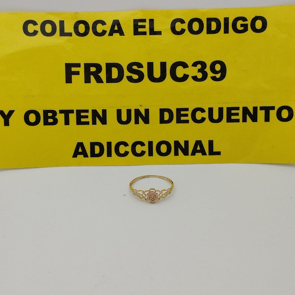 ANILLOS DAMA ORO 14K 0.8 (NUEVO)
