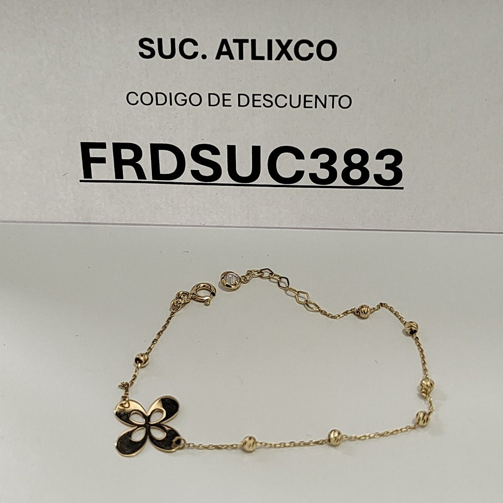 PULSERAS DAMA ORO 14K 1.3 (NUEVO)