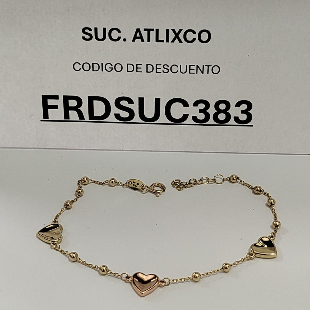 PULSERAS DAMA ORO 14K 2 (NUEVO)