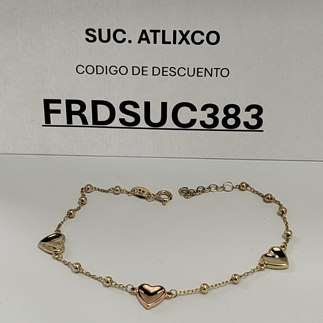 PULSERAS DAMA ORO 14K 2 (NUEVO)