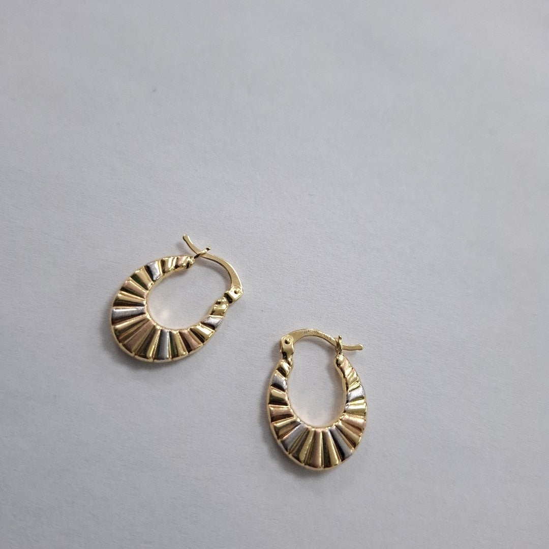 ARRACADAS ORO 14K 1.5 (NUEVO)