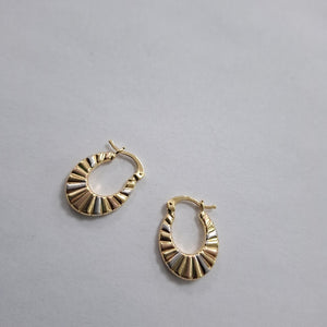 ARRACADAS ORO 14K 1.5 (NUEVO)