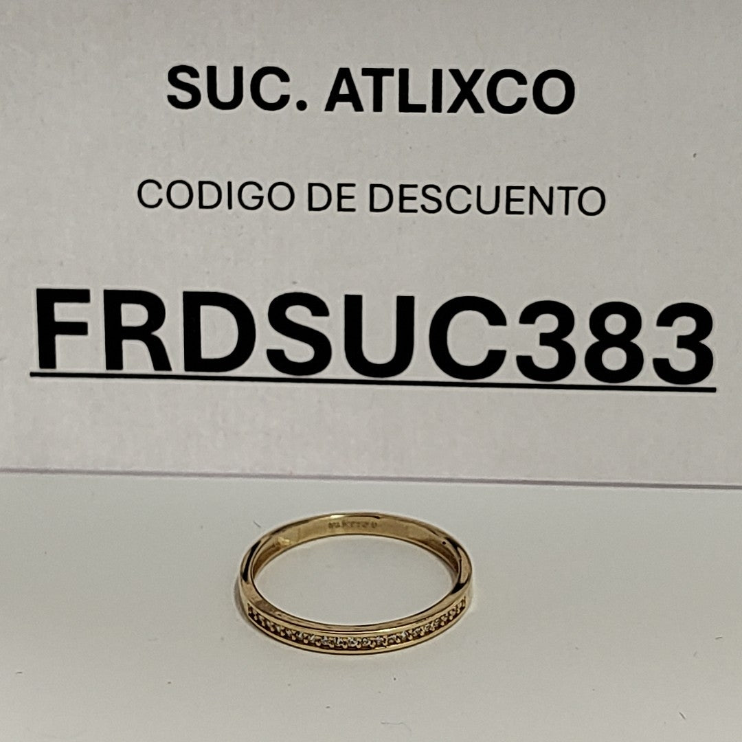 ANILLOS DAMA ORO 14K 1.5 (NUEVO)