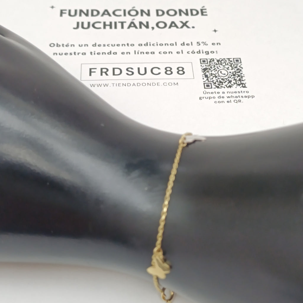 PULSERAS DAMA ORO 14K 1.5 (NUEVO)