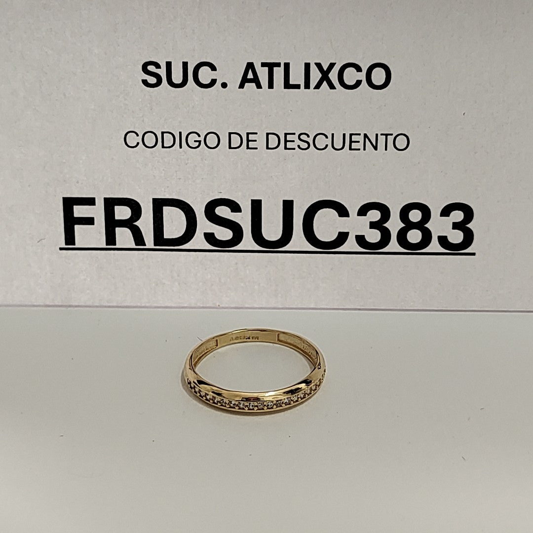 ANILLOS DAMA ORO 14K 1.6 (NUEVO)