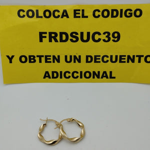 ARRACADAS ORO 14K 1.4 (NUEVO)