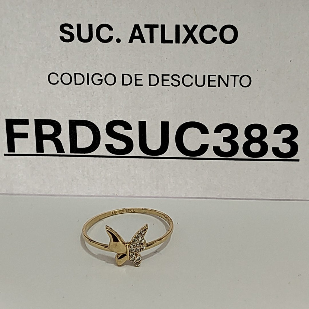ANILLOS DAMA ORO 14K 1 (NUEVO)