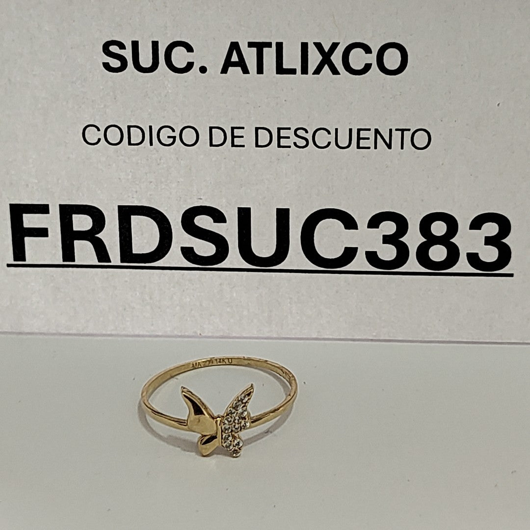 ANILLOS DAMA ORO 14K 1 (NUEVO)