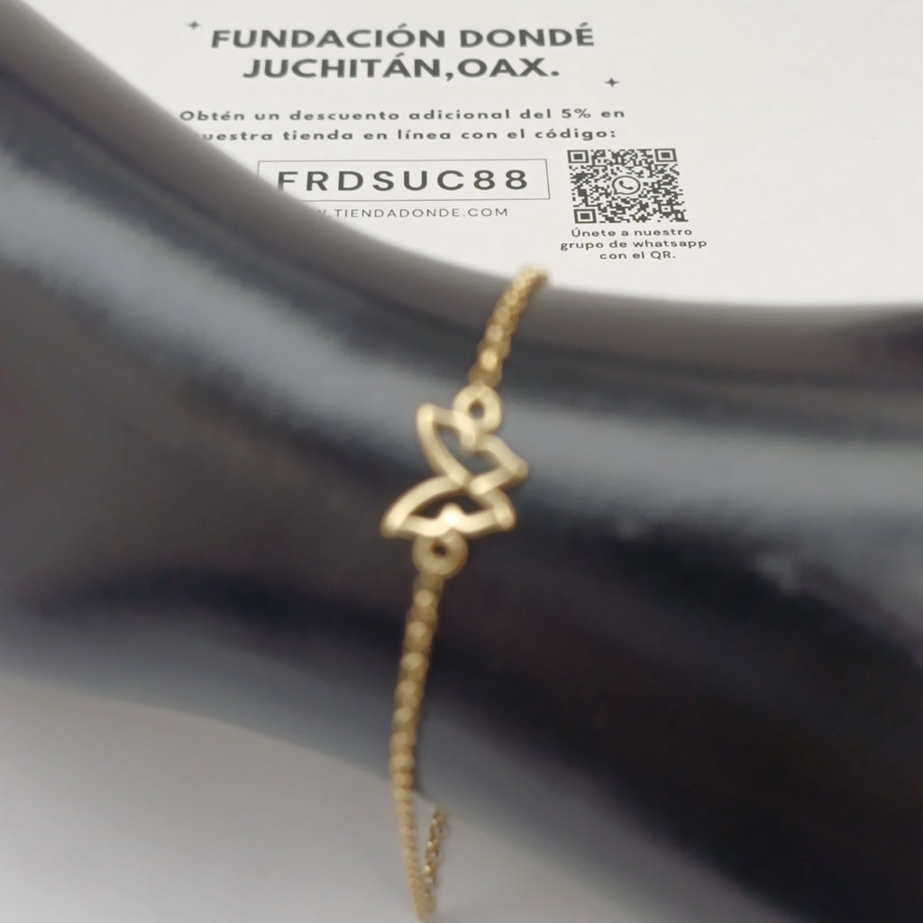 PULSERAS DAMA ORO 14K 1.3 (NUEVO)