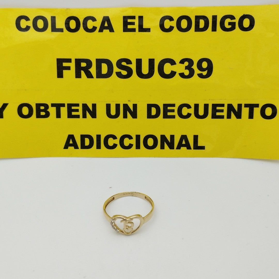 ANILLOS DAMA ORO 14K 1.5 (NUEVO)